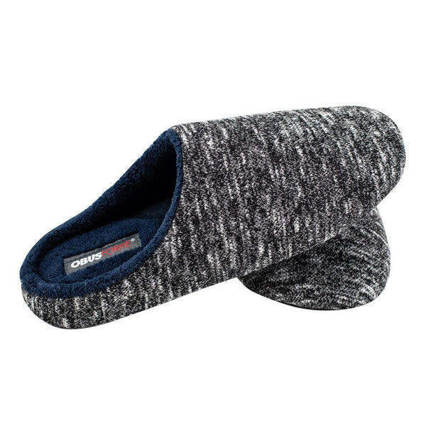 ObusForme Mens Memory Foam Arch Support Slippers - Medium - 9/10