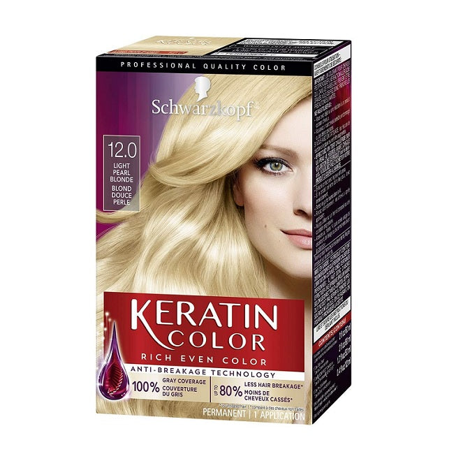 Schwarzkopf Keratin Color Permanent (Various Colours)