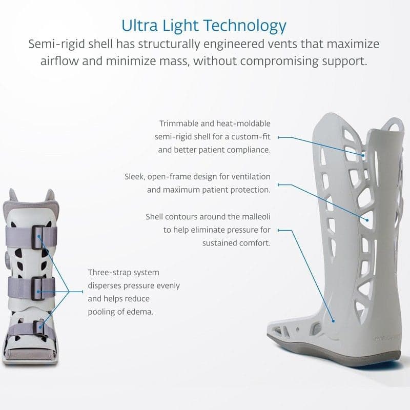 Aircast AirSelect Elite Walking Boot - Large | HaloHealthcare.com