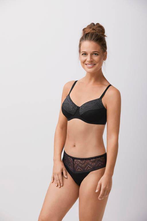 Amoena front fastening bra for women with arthritis and limited
