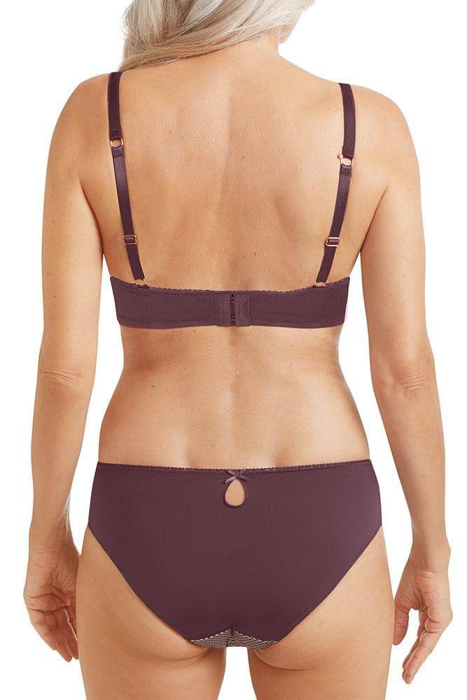 Amoena Be Amazing Padded Wire-Free Bra - Tender Taupe/Rose Kiss