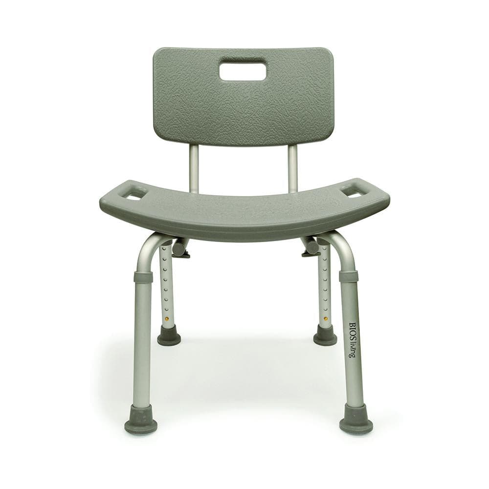 BIOS Medical Adjustable Bath Bench with Backrest HaloHealthcare