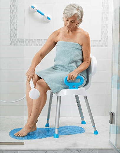 Carex E Z Bath Shower Seat with Handles