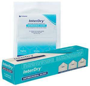 InterDry Antimicrobial Silver Cloth Dressing