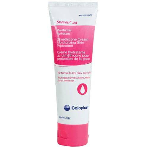 Coloplast Sween 24 Moisturizer - Dimethicone Cream Moisturizing Skin Protectant 90g