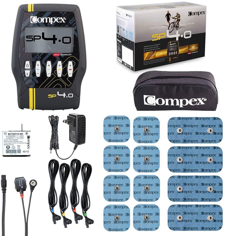 Compex Tens/Heat Knee Wrap — Recovery For Athletes