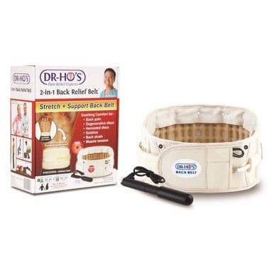 DR-HO'S 2 in 1 Back Relief Stretch & Support Decompression Belt