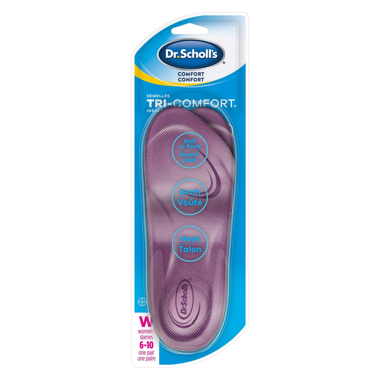 Dr. Scholl's Comfort and Energy Massaging Gel Insoles for Men, 1 Pair, Size  8-14 : : Clothing, Shoes & Accessories
