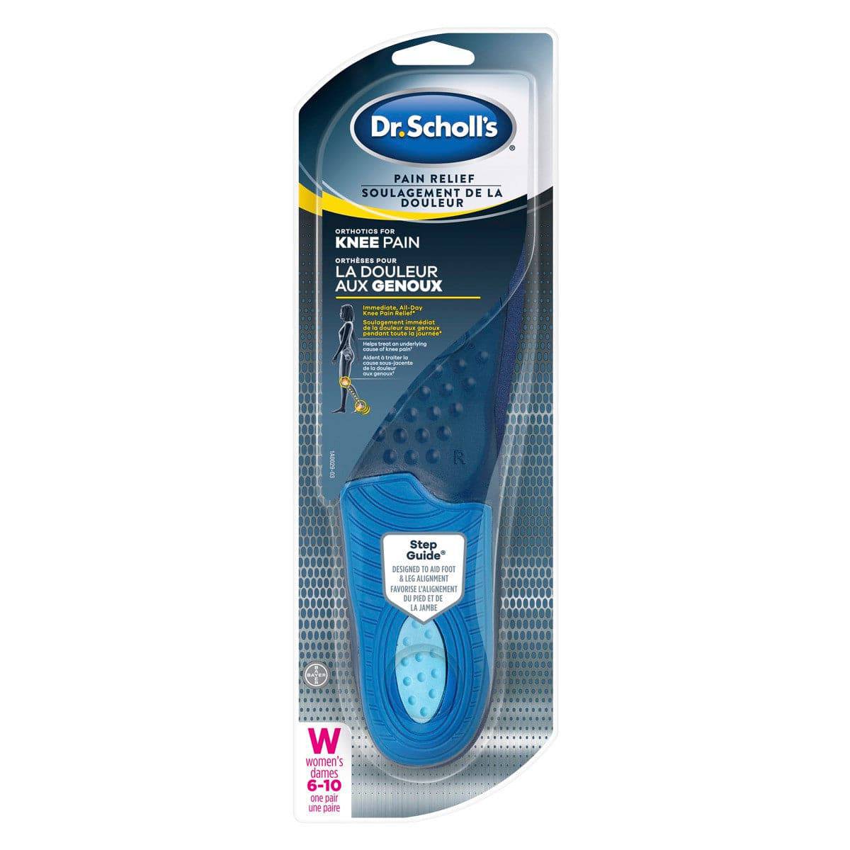 Dr. Scholl’s Pain Relief Orthotics for Arthritis Pain for Women, 1 Pair,  Size 6-10