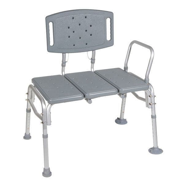 Drive Medical Heavy Duty Bariatric Transfer Bench with Plastic