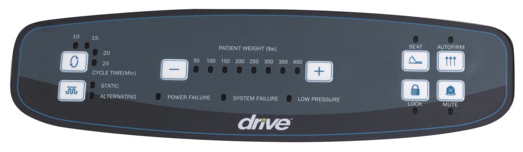 Med-Aire 8 inch Alternating Pressure and Low Air Loss Mattress System by  Drive Medical