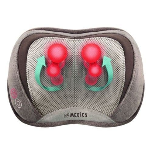 Homedics ShiatsuElite 3D Shiatsu Vibrating Massage Pillow with Heat
