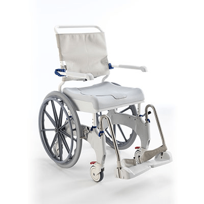 Invacare Ocean Ergo Self Propelled Commode Chair HaloHealthcare