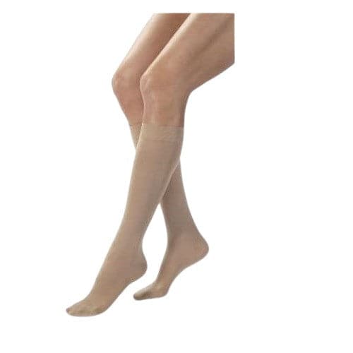 Jobst Knee High Stockings 15-20 mmHg Medium Silky Beige