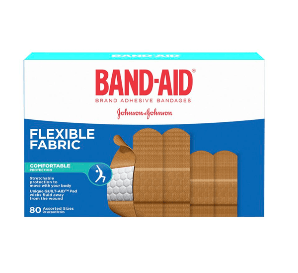 Johnson & Johnson Band-Aids Flexible Fabric 80's
