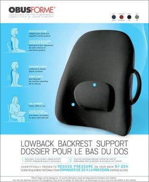 ObusForme Wideback Backrest Support