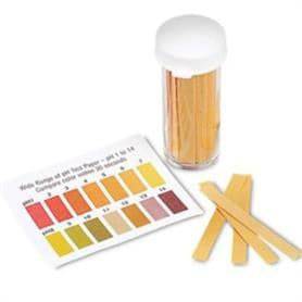 Pharmasystems pH Test Strips 1-14 - Vial 100 strips