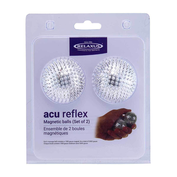 Relaxus Acu Reflex Magnetic Massage Balls - Set of 2