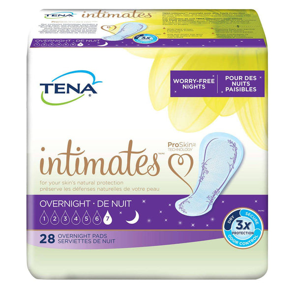 TENA Intimates Overnight Incontinence Pads 28 Count