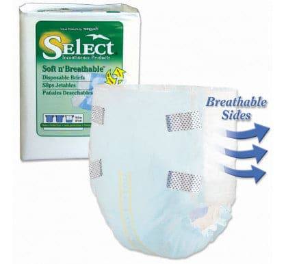 Tranquility Essential Breathable Brief Adult Diapers with Tabs
