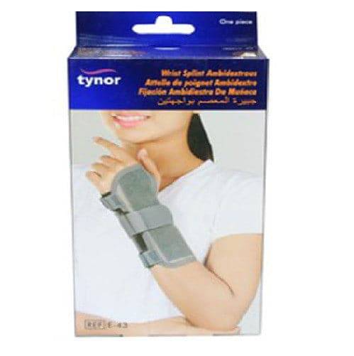 How to wear Tynor Wrist Splint (Ambidextrous) for immobilization and firm  support to hand and wrist 