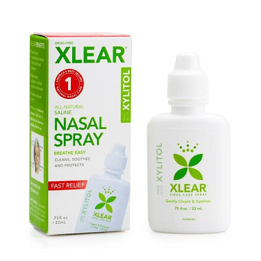 Saline nasal spray clearance for dogs