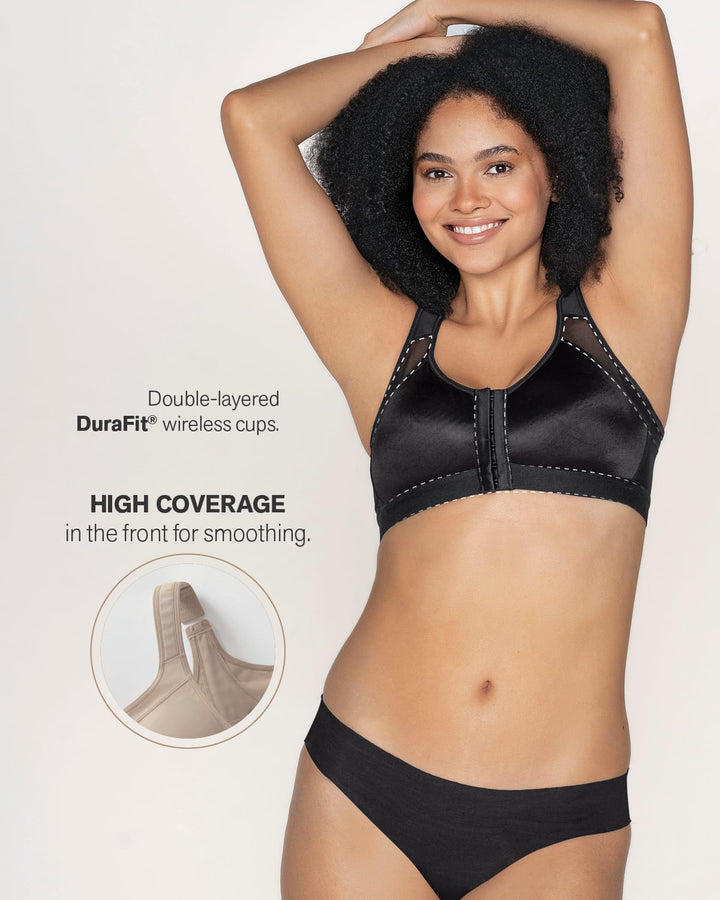 Buy Leonisa Post Surgery Wireless Bra with Front Closure - Posture