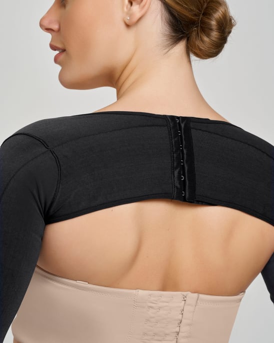 Leonisa Post-Surgical-Long-Sleeve Arm Shaper With Back Closure