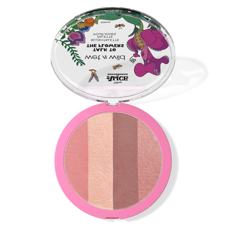 Wet N Wild Alice In Wonderland Talk To The Flowers Blush Palette Benefits