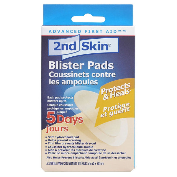 2nd Skin Blister Pads 5 Count
