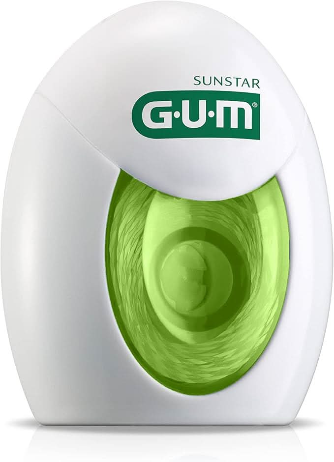 GUM Dual Defence Twisted String Dental Floss 2 x 35M