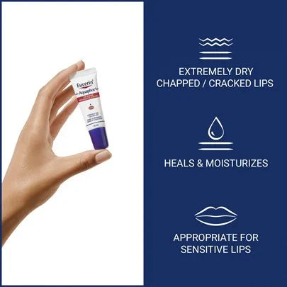 Eucerin Aquaphor Lip Repair Healing Ointment 10mL