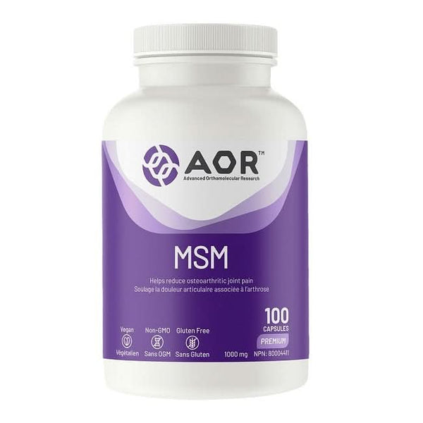 AOR MSM Capsules - HaloHealthcare.com