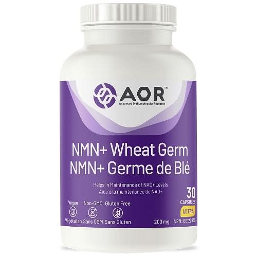 AOR NMN + Wheat Germ 30 Capsules - HaloHealthcare.com