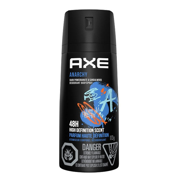 AXE Anarchy Deodorant Body Spray 113g