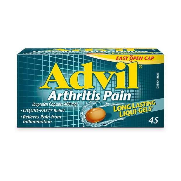 Advil Arthritis Pain 45 Tablets 400mg