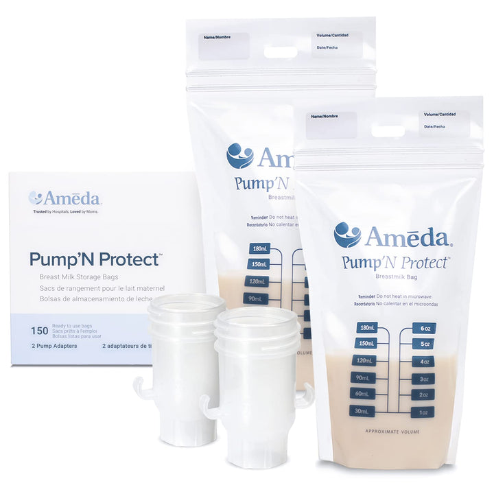 Ameda Pump 'N Protect Milk Storage Bags