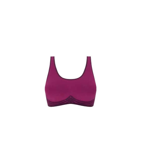 Amoena Clarissa Wire Free Bra Magenta