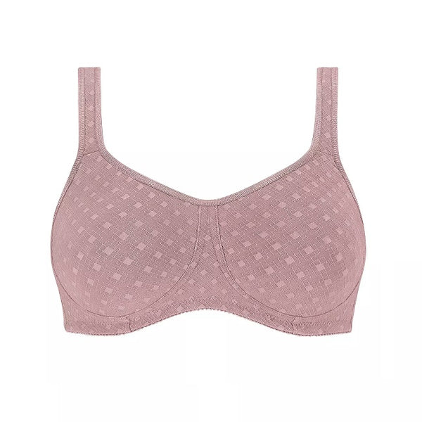 Amoena Tiana Wire Free Bra Mauve