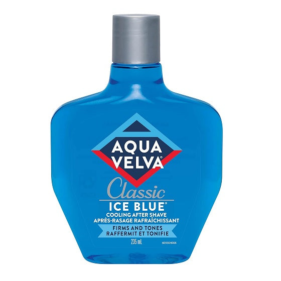 Aqua Velva After Shave Classic Ice Blue 235mL - HaloHealthcare.com