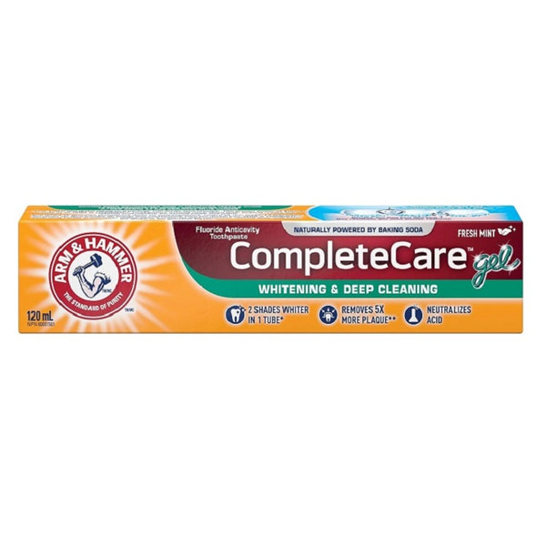 Arm & Hammer Complete Care Gel Toothpaste Fresh Mint 120mL