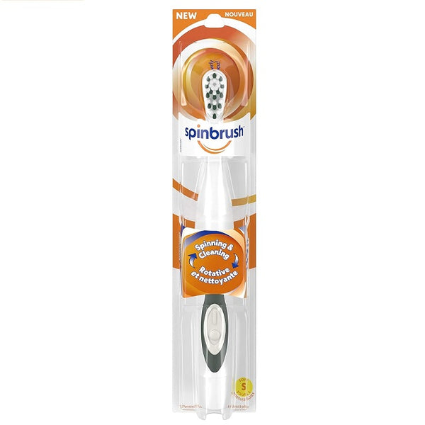Arm & Hammer Spinbrush Battery Powered Toothbrush Soft Bristles