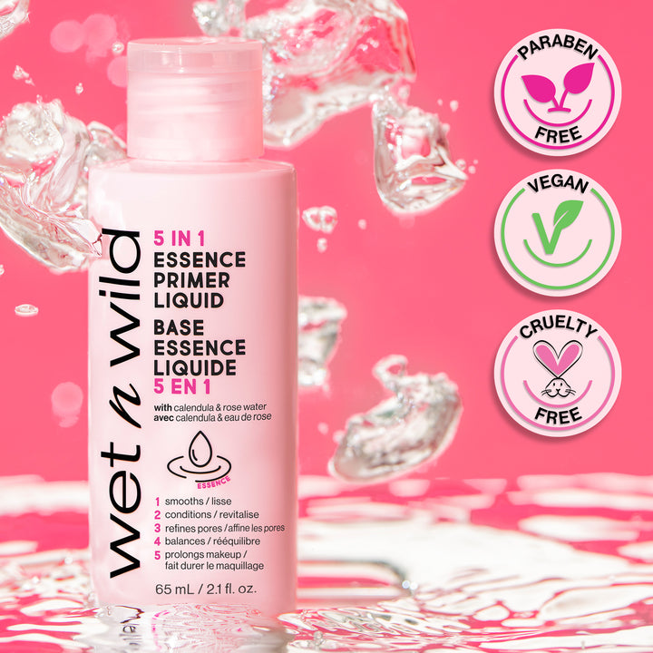 Wet N Wild 5 in 1 Essence Primer Liquid 75mL Info