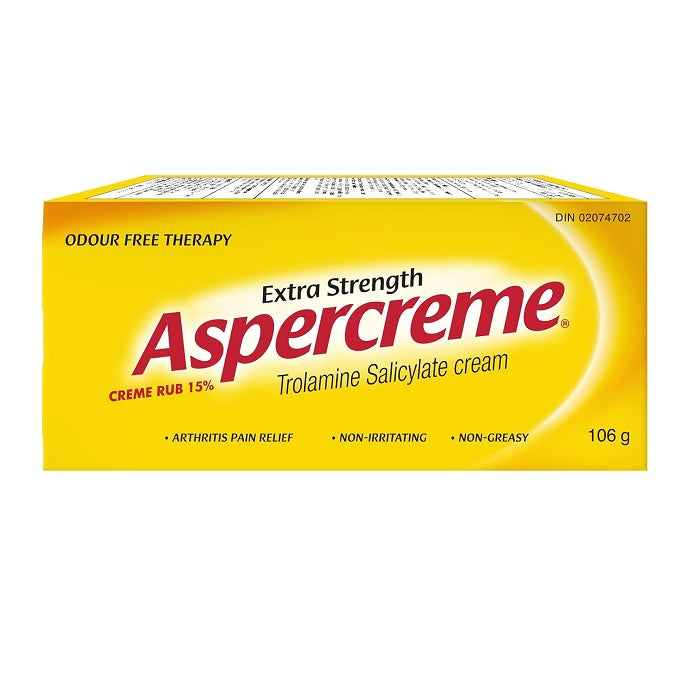 Aspercreme Extra Strength Arthritis Relieving Cream 106g