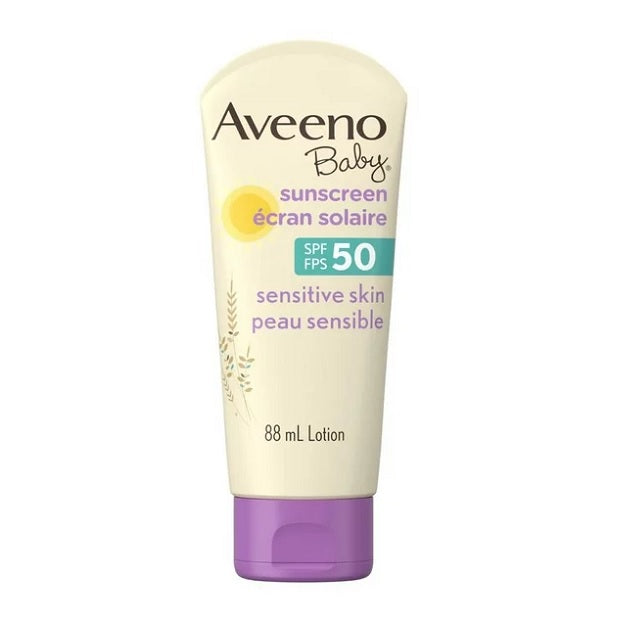 Aveeno Baby Sensitive Skin Mineral Sunscreen SPF 50 88mL