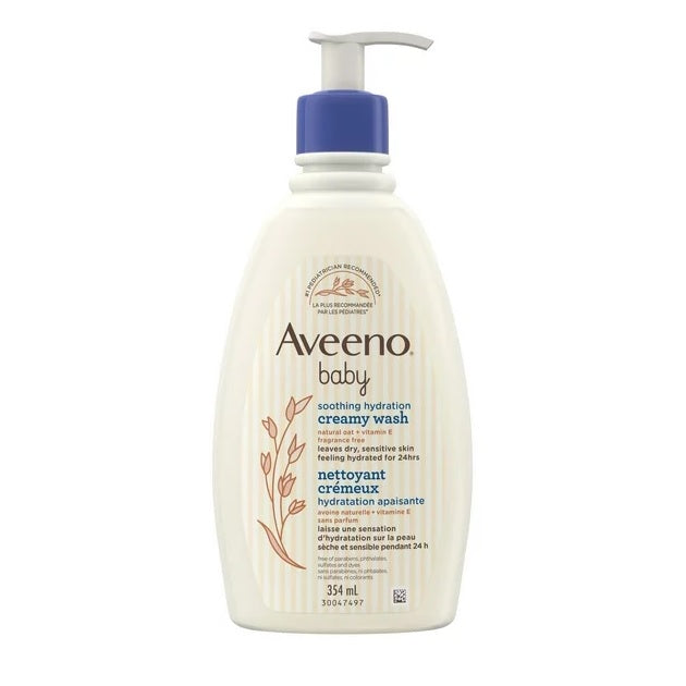 Aveeno Baby Soothing Hydration Creamy Wash 354mL