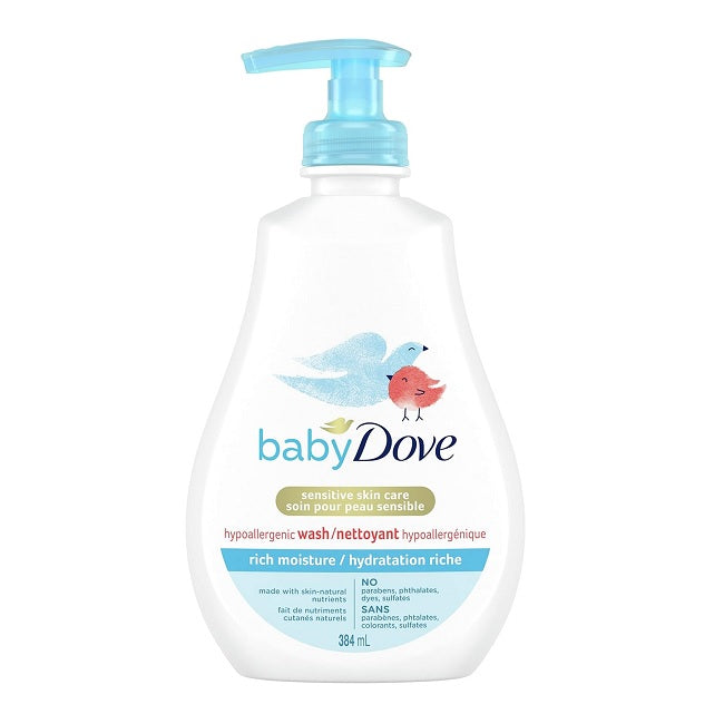 Baby Dove Rich Moisture Tip to Toe Wash 384mL