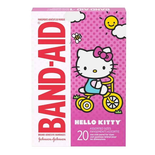 Band-Aid Adhesive Bandages Hello Kitty 20 Bandages