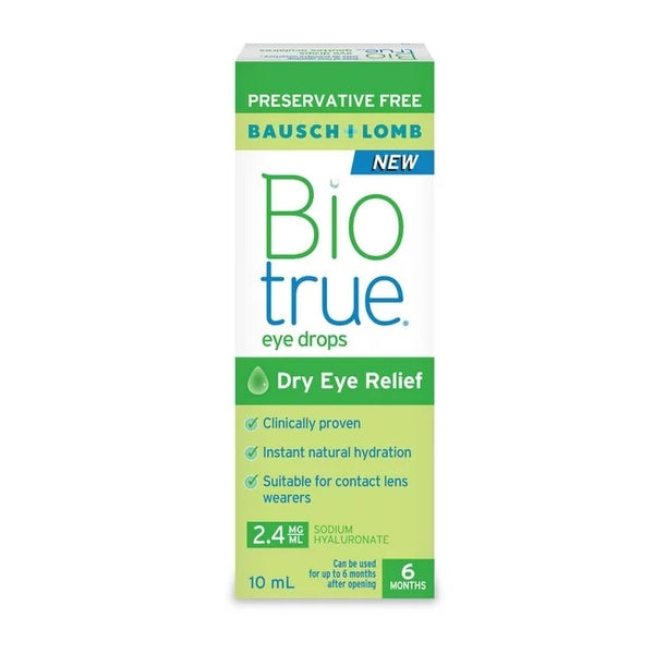 Bausch + Lomb Biotrue Eye Drops Dry Eye Relief 10mL