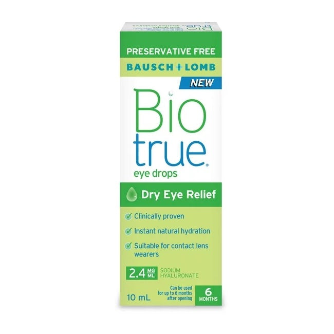 Bausch + Lomb Biotrue Eye Drops Dry Eye Relief 10mL